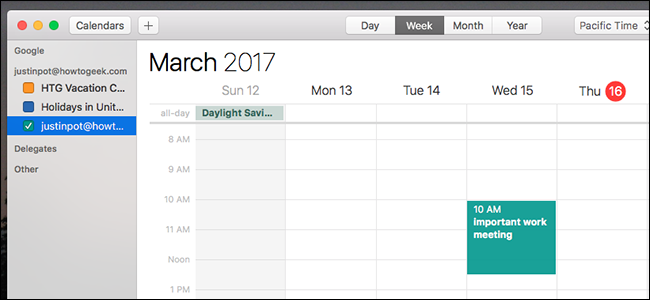 calendar outlook for mac update with daylight savings